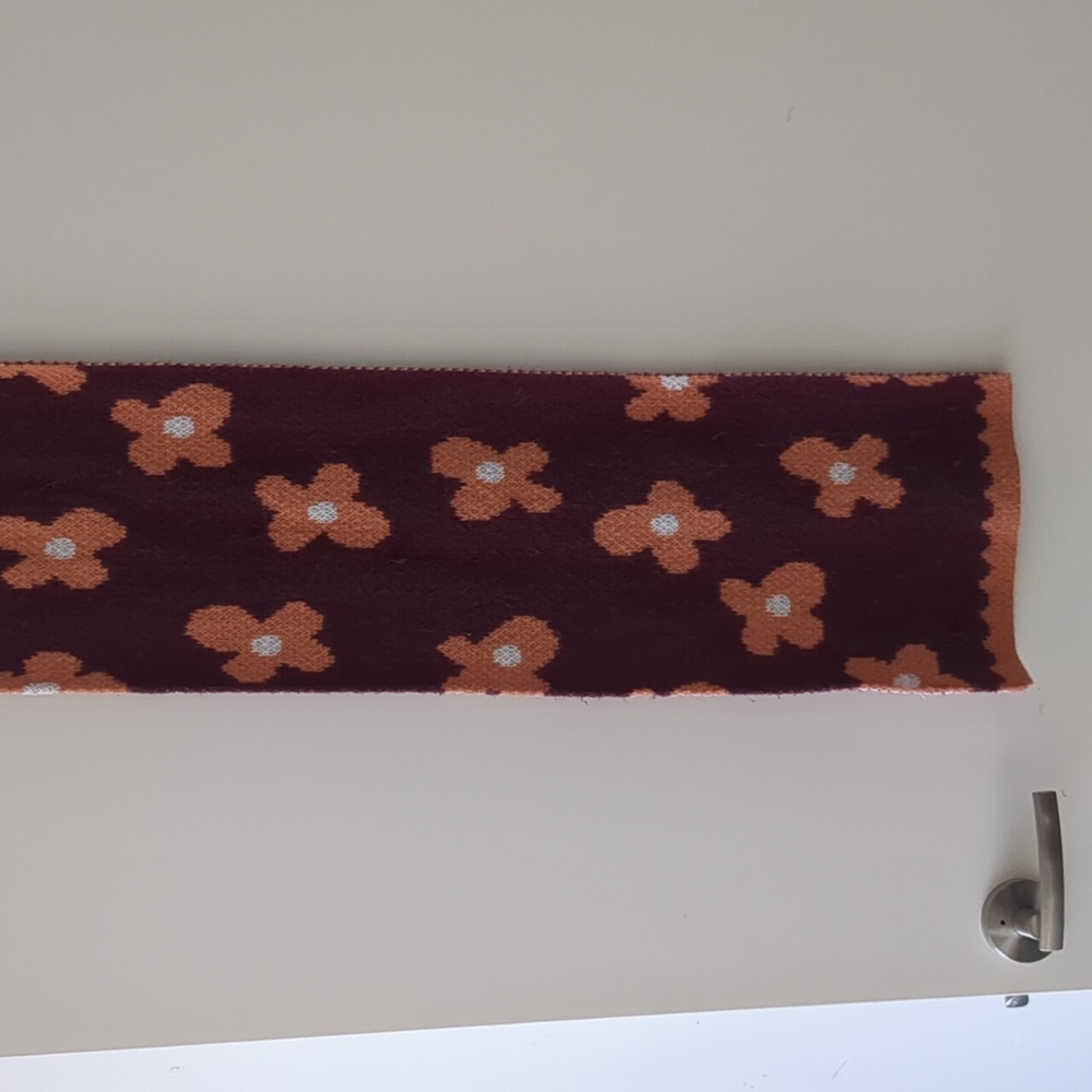 Flower scarf